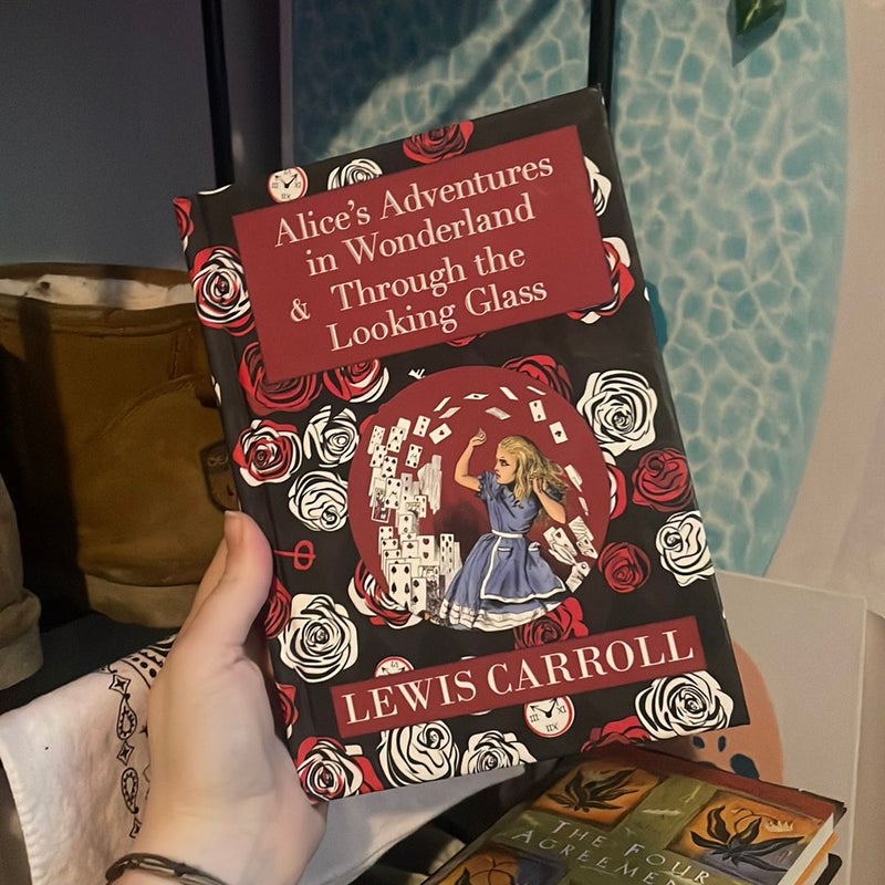 The Alice in Wonderland Omnibus Including Alice's Adventures in Wonderland and Through the Looking Glass (with the Original John Tenniel Illustrations) (a Reader's Library Classic Hardcover)