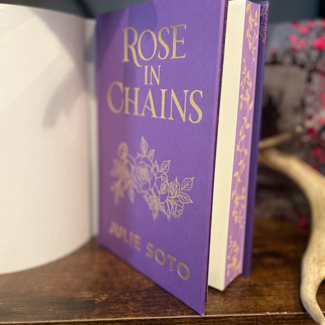 SIGNED Rose in Chains by Julie Soto, Hardcover Pangobooks