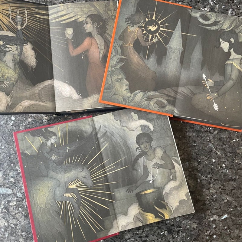 Illumicrate - The Empirium Trilogy by Claire Legrand