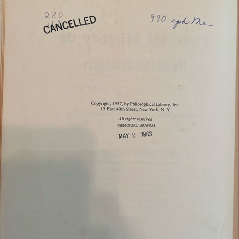 Pictorial History of Protestantism