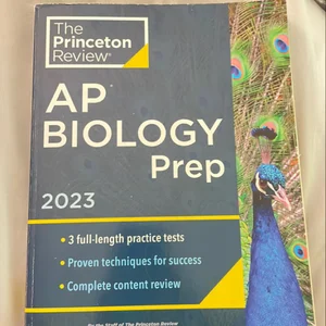 Princeton Review AP Biology Prep 2023