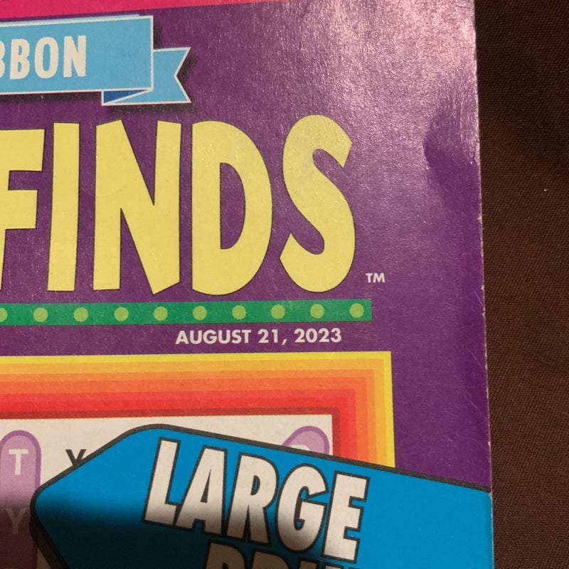Blue Ribbon Word-Finds Large Print