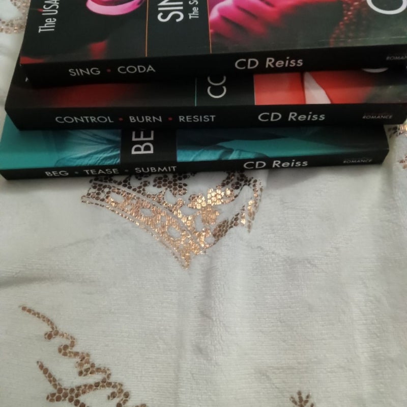 Beg Tease Submit - Books 1-3