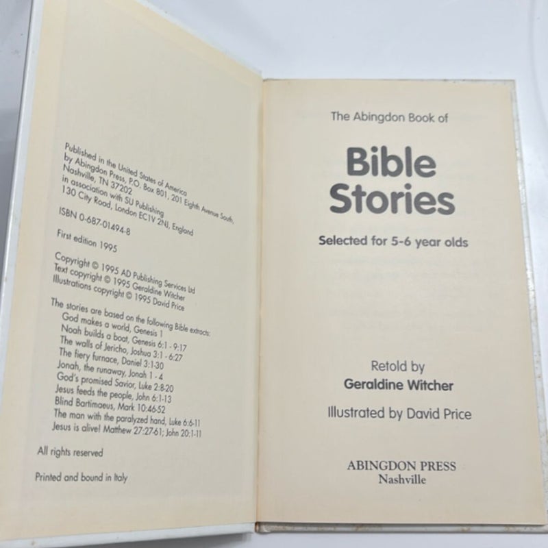 The Abingdon Book of Bible Stories, for Ages 5-6