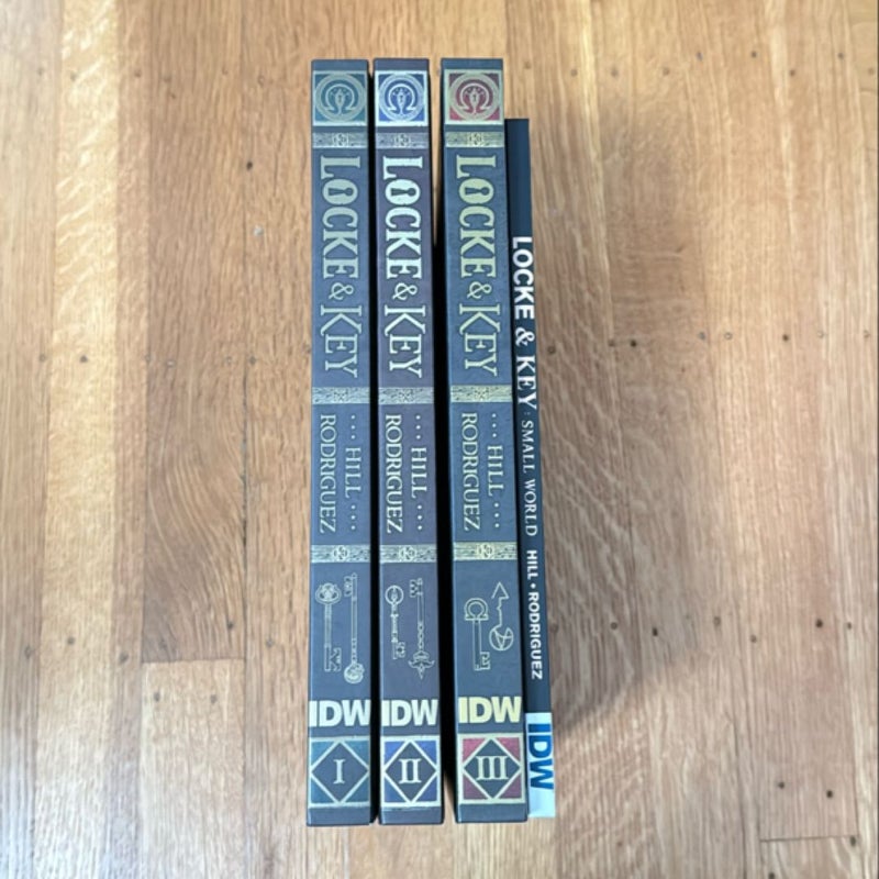 Locke and Key Master Editions 1-3 + bonus