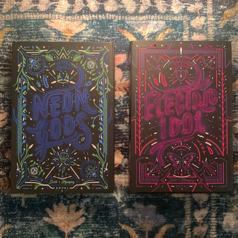 Neon Gods & Electric Idol BOOKISH BOX EDITION (MISPRINT) by Katee