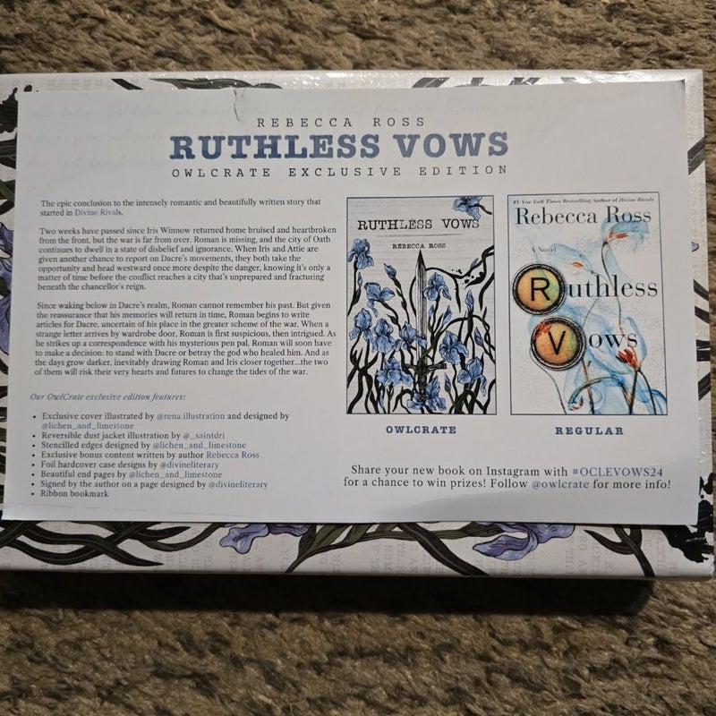 Ruthless Vows ***SIGNED***