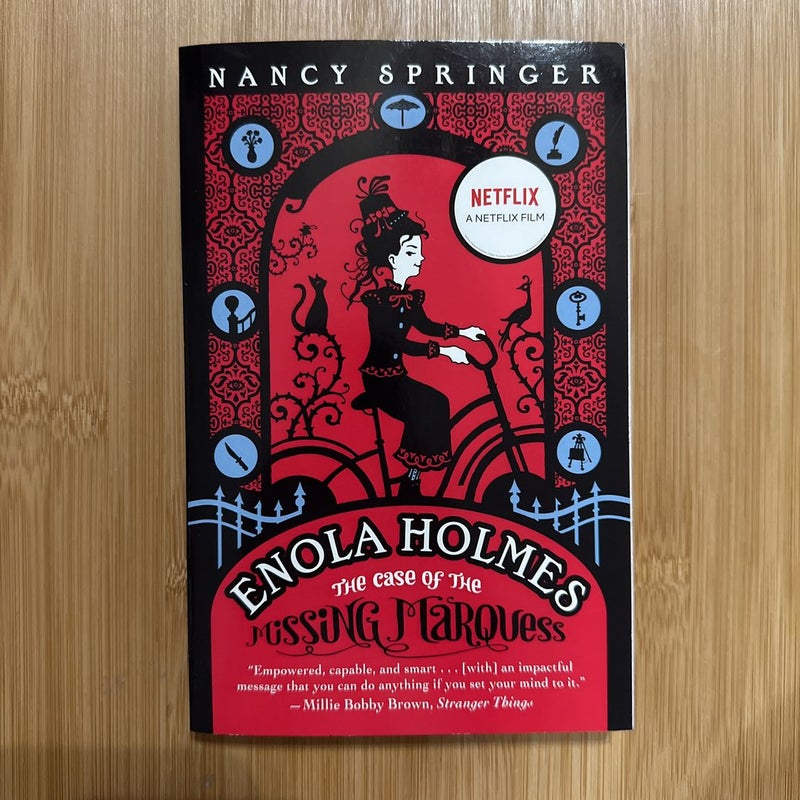 Enola Holmes: The Case of the Left-Handed by Springer, Nancy