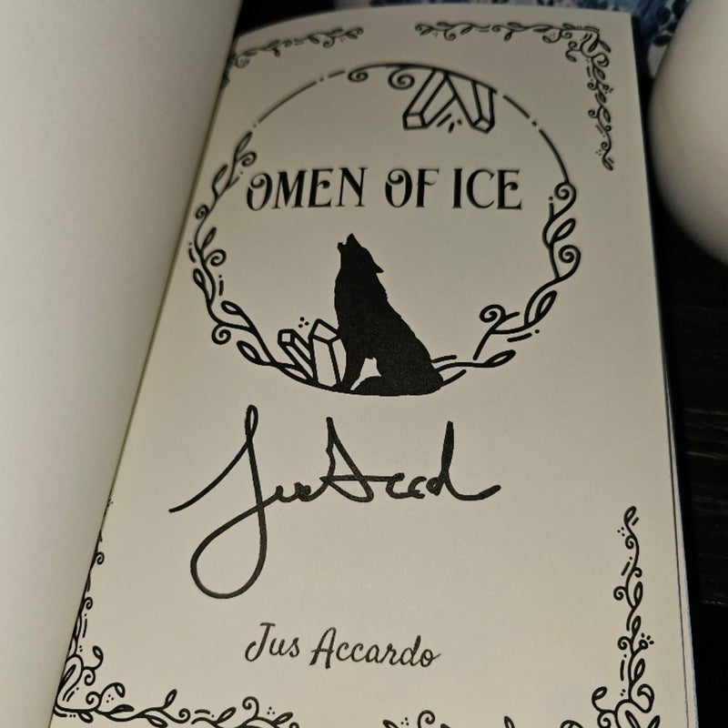 Omen of Ice owlcrate edition signed 