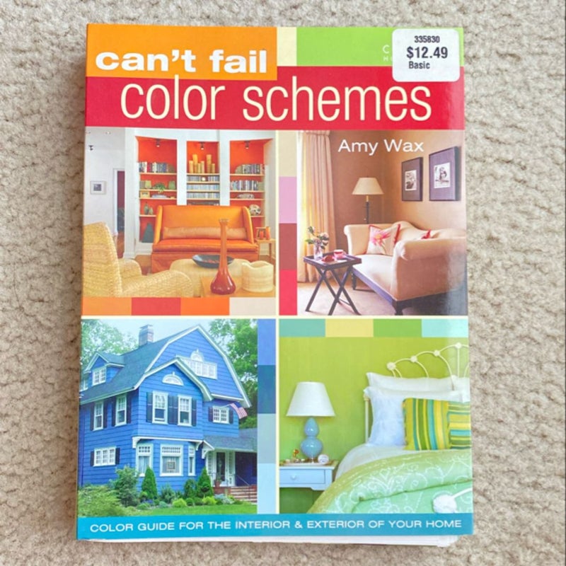 Can't Fail Color Schemes