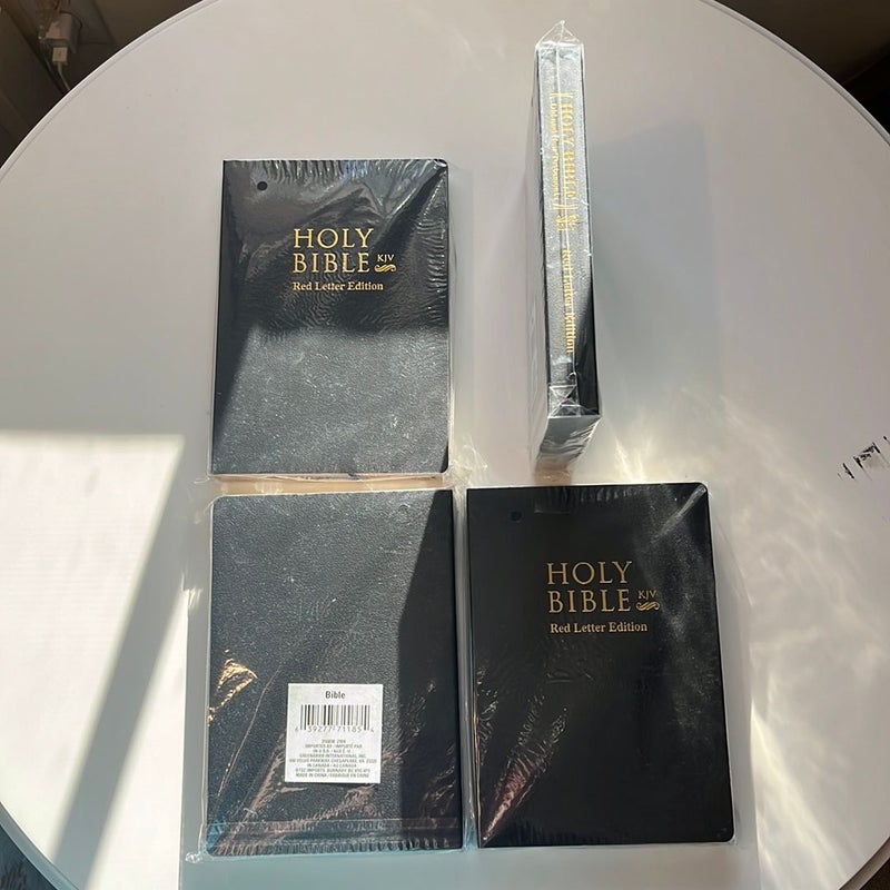 Holy Bible Red Letter Edition