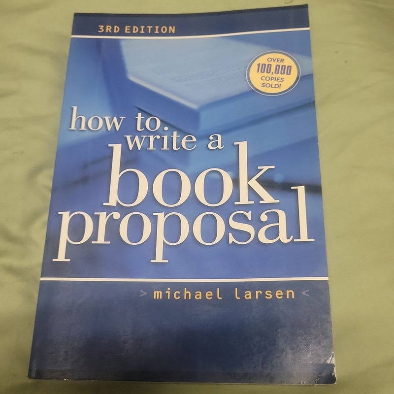 How to Write a Book Proposal