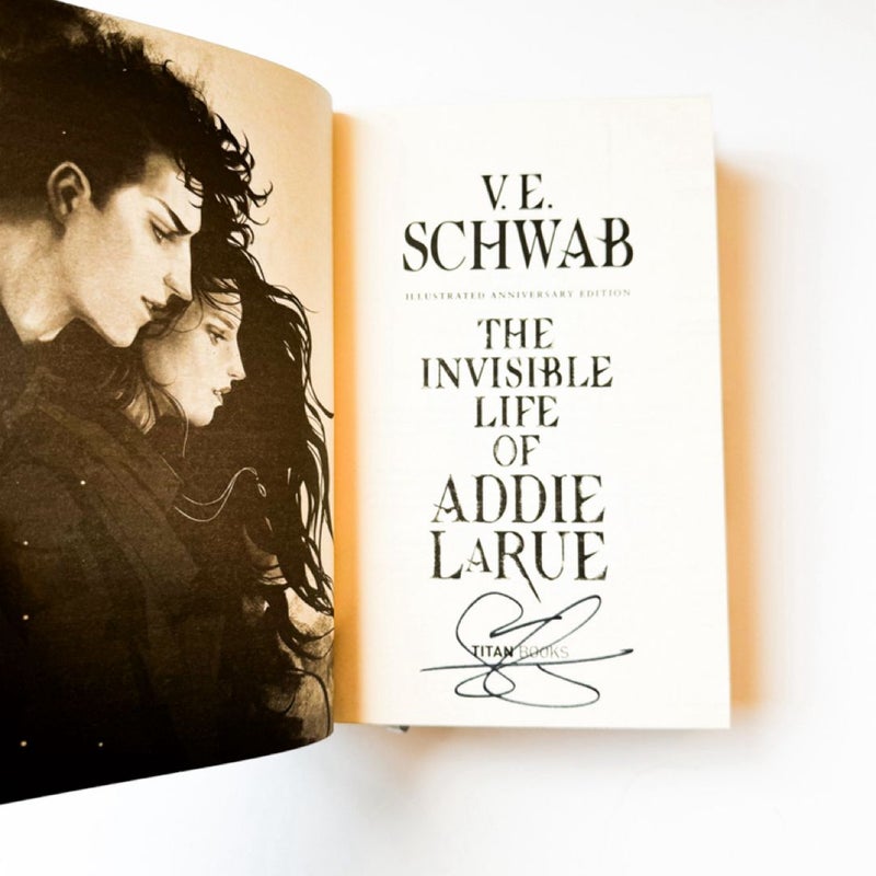 SIGNED The Invisible Life of Addie LaRue (First Edition - includes preorder exclusive art prints!)