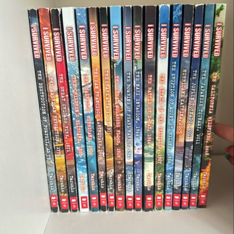 I survived(17 book bundle)