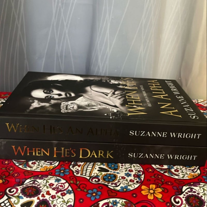 When He's Dark & When He's Alpha (Arcane Society) 
