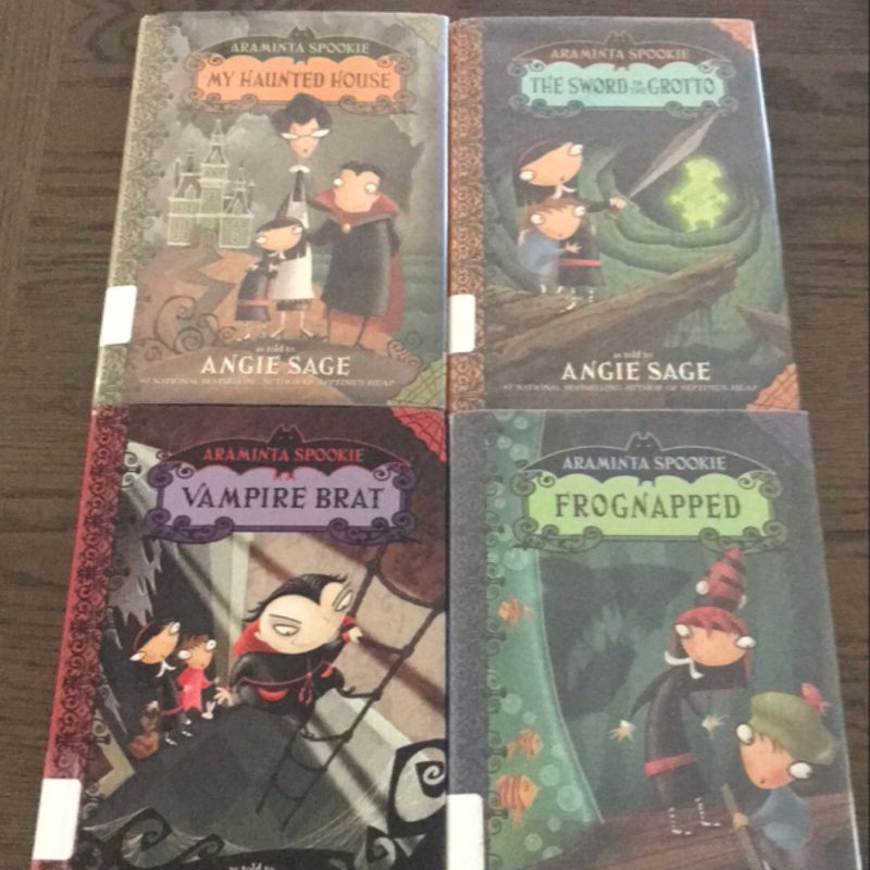 Araminta Spookie 1-4 book bundle