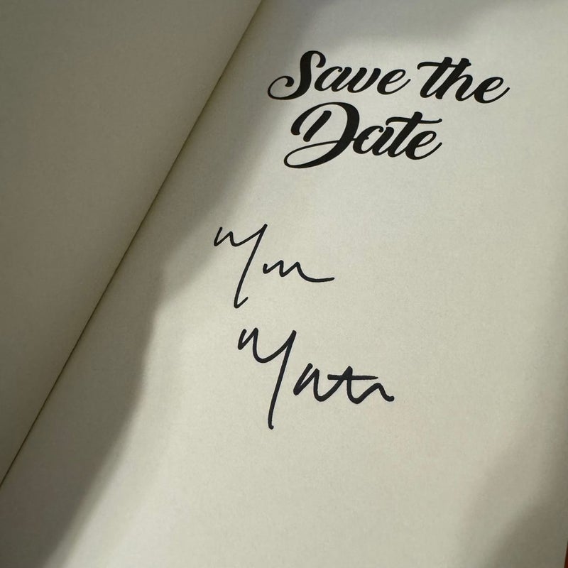 *SIGNED* Save the Date