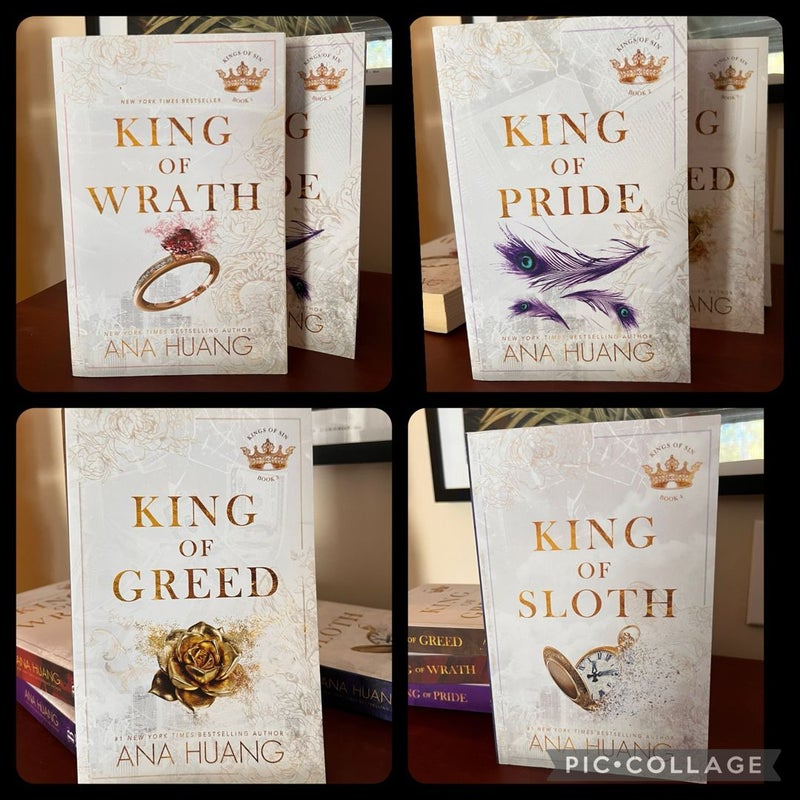 Bundle: King of Wrath, King of Pride, King of Greed, King of Sloth