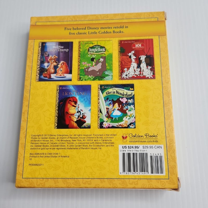 Disney Classics Little Golden Book Library (Disney Classic)