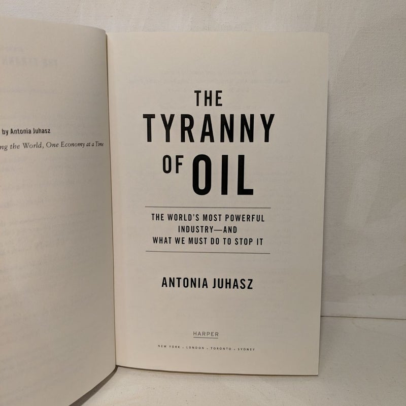 The Tyranny of Oil