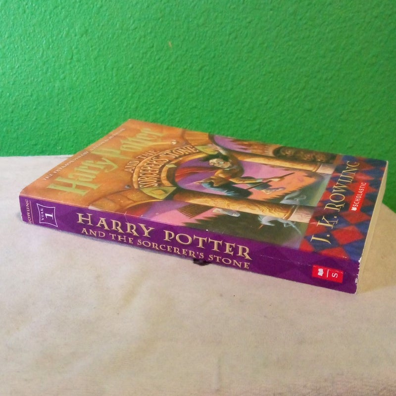 First Scholastic Trade Paperback Printing - Harry Potter and the Sorcerer's Stone