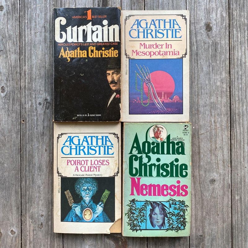 Curtain, Murder in Mesopotamia, Poirot Loses a Client, and Nemesis Bundle