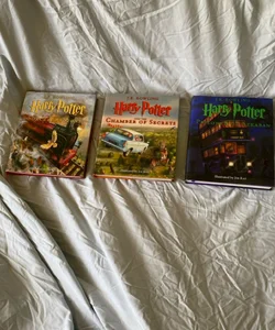Harry Potter Illustrated Edition 1-3