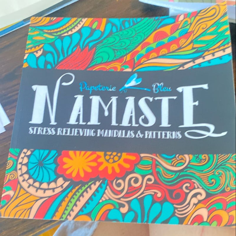 Namaste Stress Relieving Mandalas and Patterns 