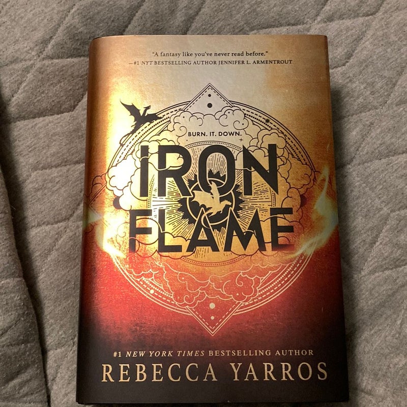 Iron Flame by Rebecca Yarros, Hardcover