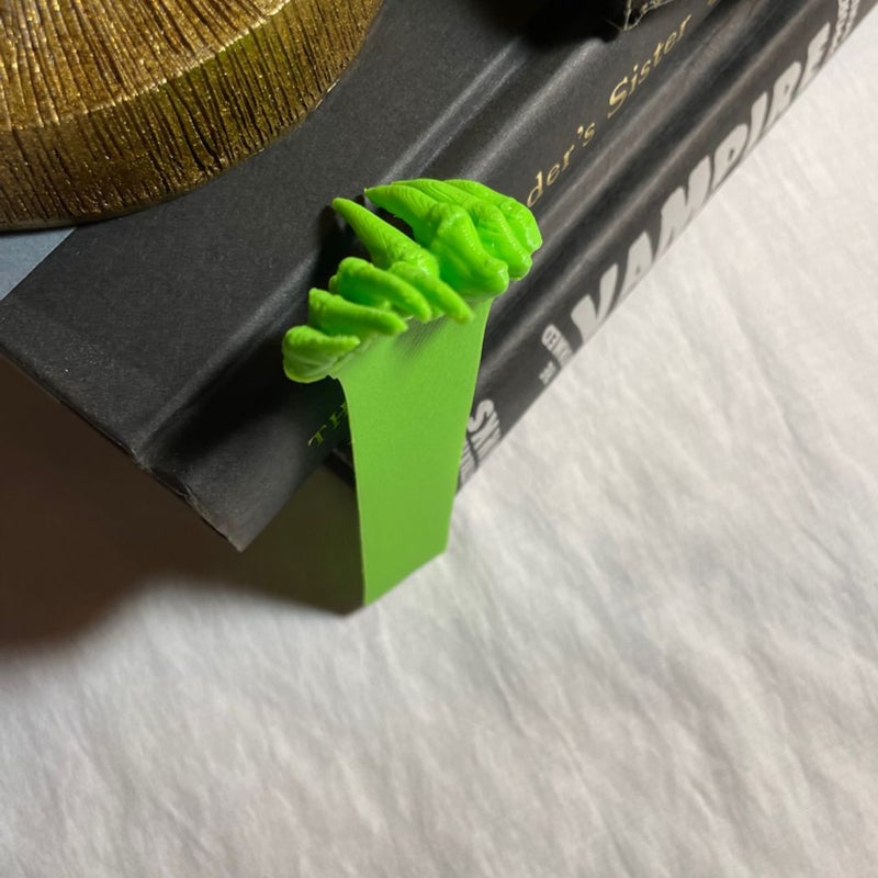 Monster Claws Bookmark