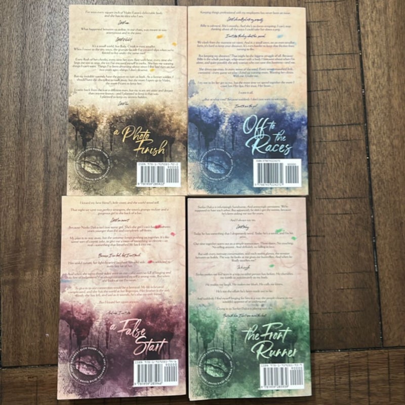 OOP Gold Rush Ranch :Off to the Races , a false start, The Front Runner , A Photo Finish