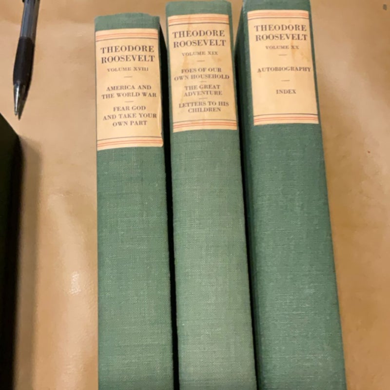 Theodore Roosevelt writings series
