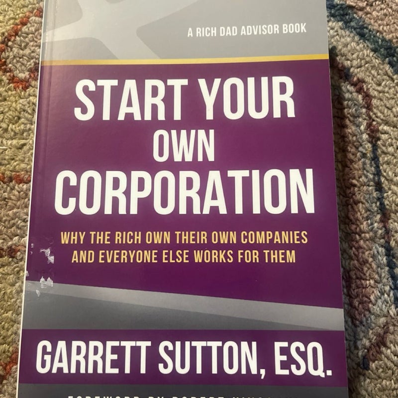 Start Your Own Corporation