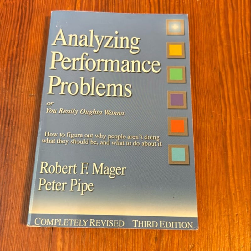 Analyzing Performance Problems