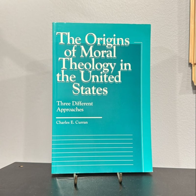 The Origins of Moral Theology in the United States