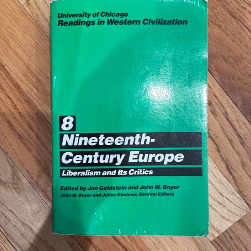 University of Chicago Readings in Western Civilization, Volume 8