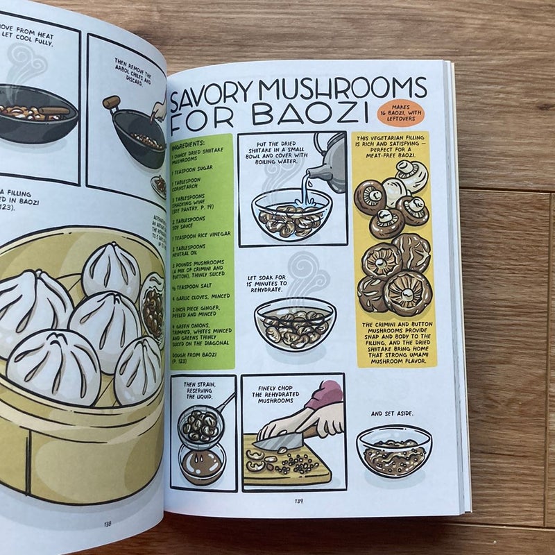 Let's Make Dumplings! A Comic Book Cookbook