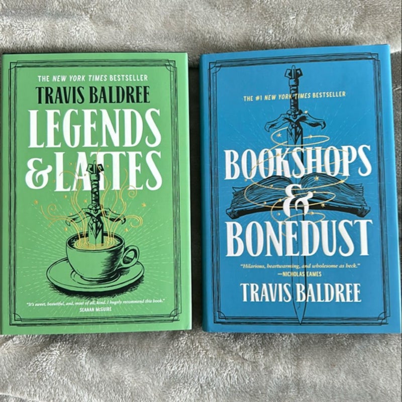 Legends & Lattes + Bookshops and Bonedust