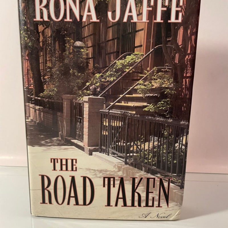 The Road Taken by Rona Jaffe with Pitch Letter (First Edition, 2000, Hardcover)