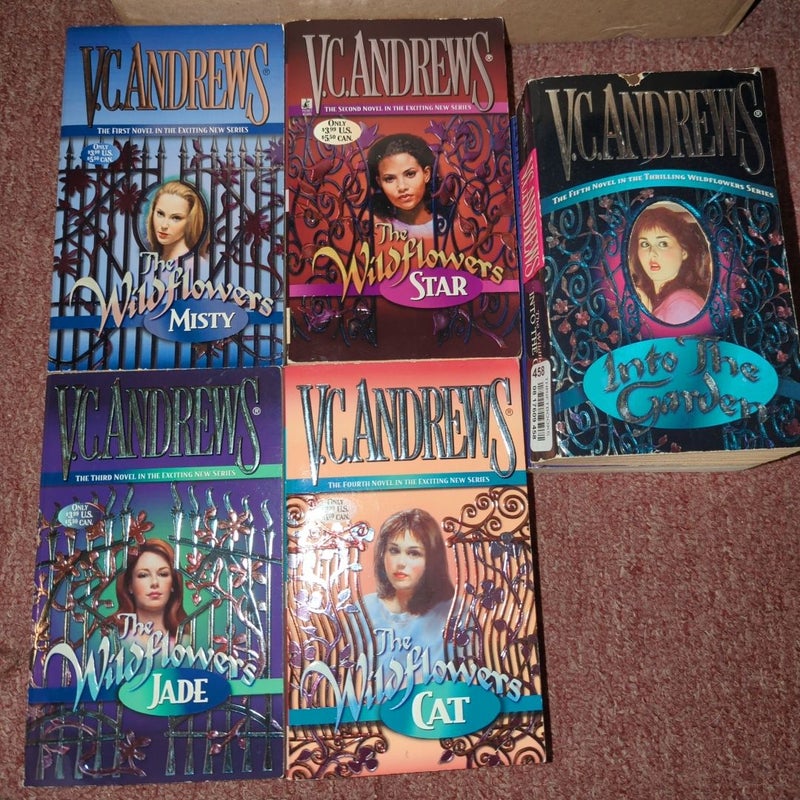 V. C. Andrews lot of 12 Shooting Stars Orphans Wildflowers