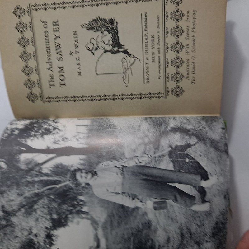 Tom Sawyer hardcovers 1922 1924 w sleeves 3 books