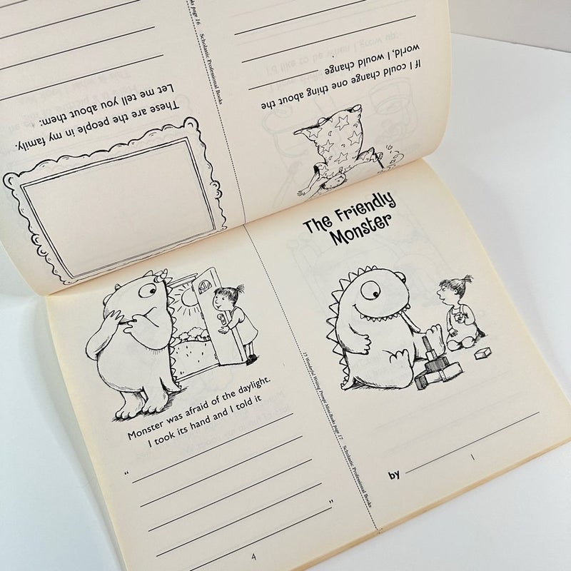 15 Wonderful Writing Prompt Mini-Books, Grades 1-3, Teacher Resource