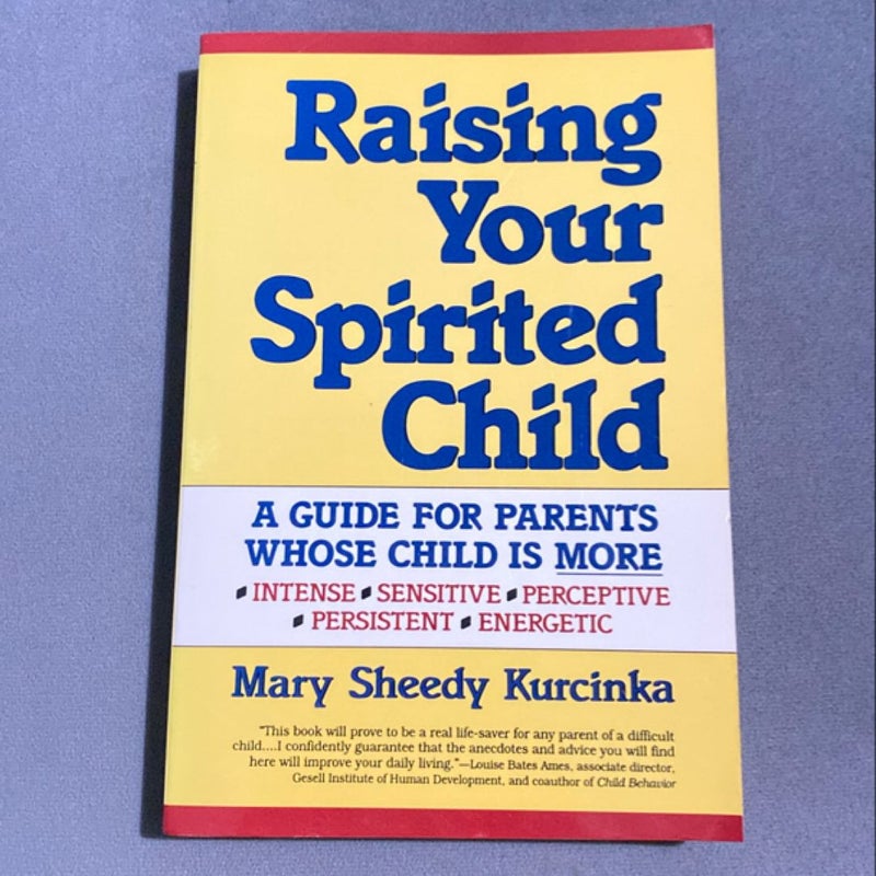 Raising Your Spirited Child