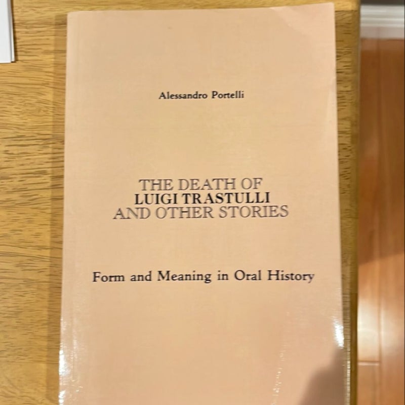 The Death of Luigi Trastulli and Other Stories