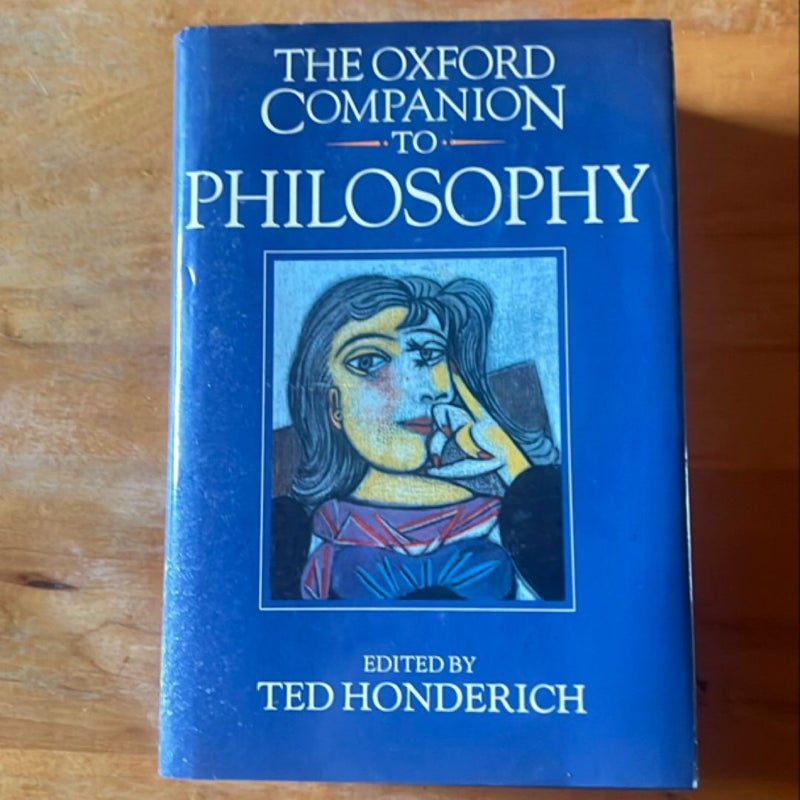 The Oxford Companion to Philosophy