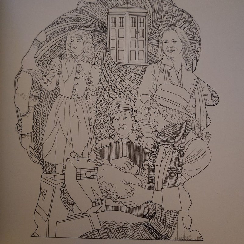 Doctor Who Coloring Book