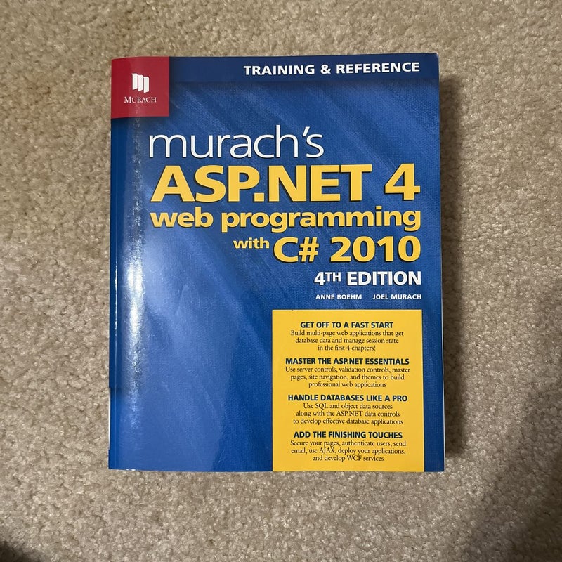 Murach's ASP. NET 4 Web Programming with C# 2010