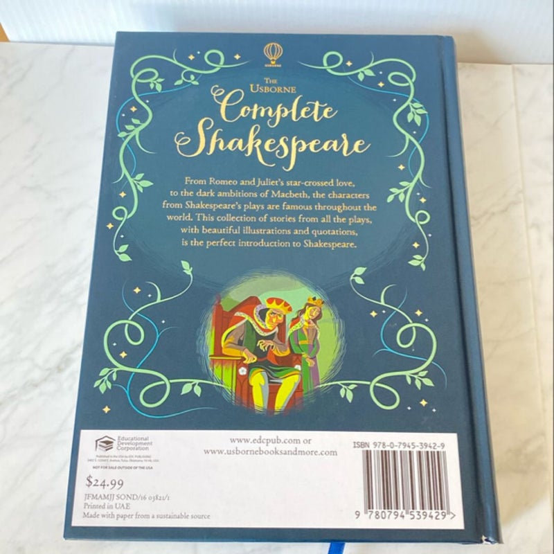 The Usborne Complete Shakespeare 