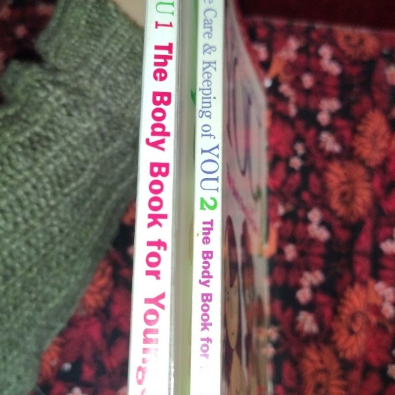 American Girl Care & Keeping of You 1 & 2 – Body Book Set for Girls (2013, Pape