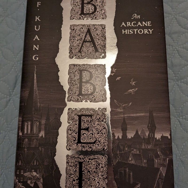 Babel by R.F Kuang UK Edition Hardcover